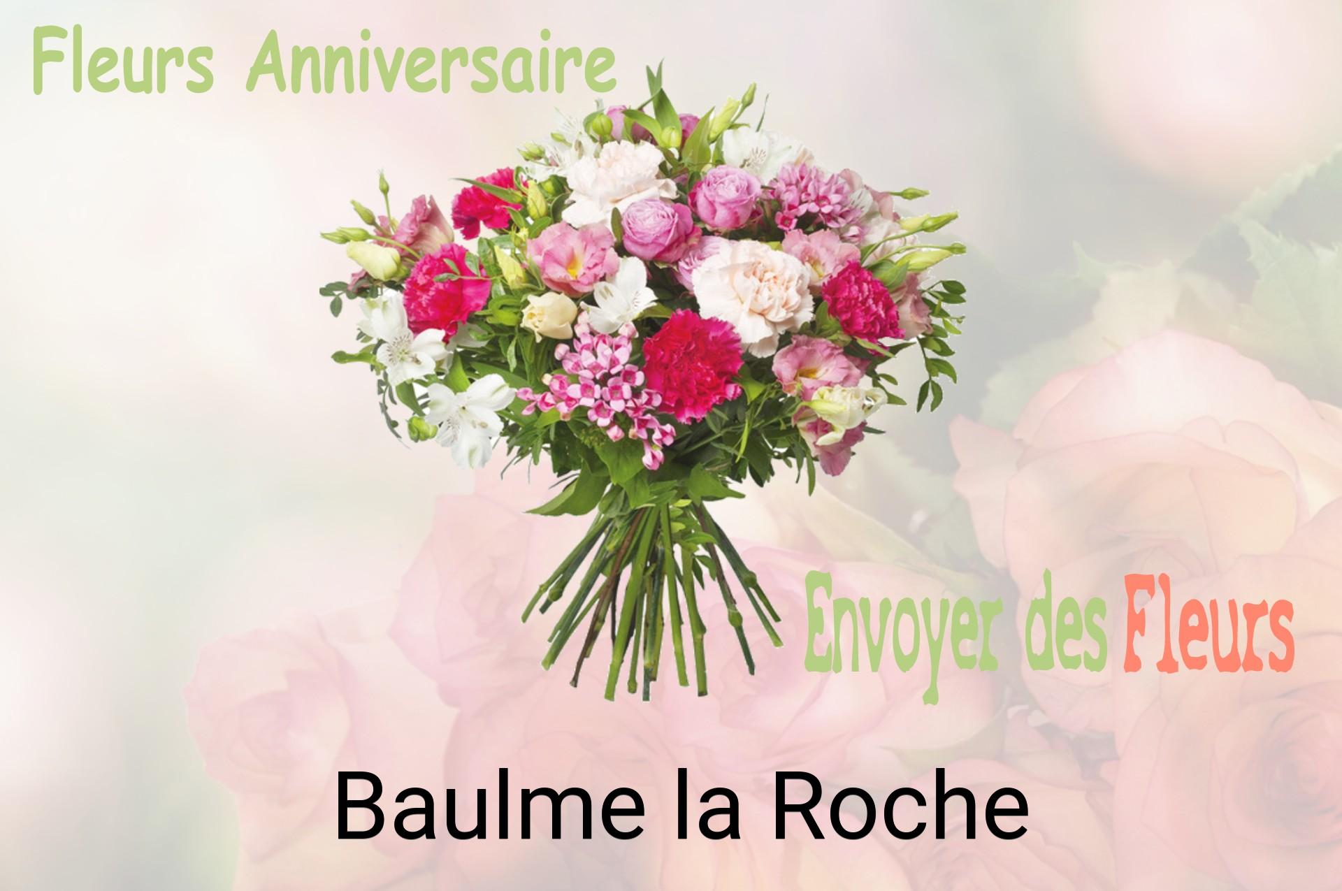 Bouquet de fleurs d’anniversaire livré à Baulme-la-Roche