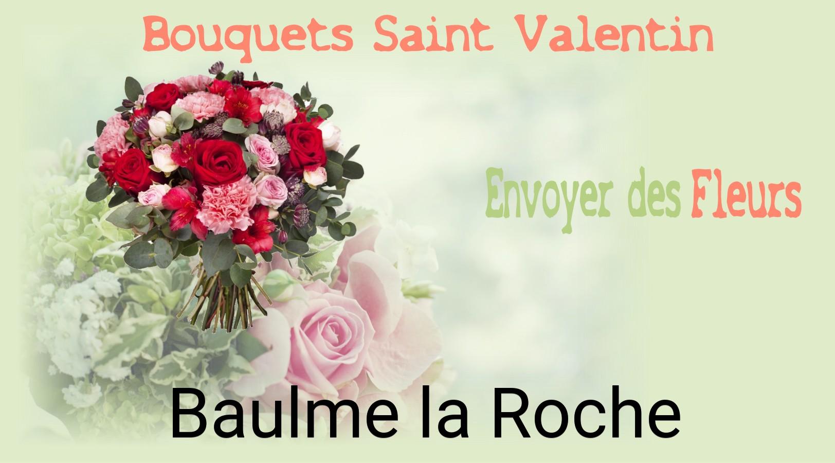 Roses de Saint-Valentin livrées à Baulme-la-Roche